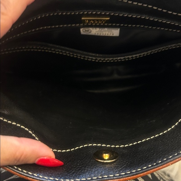 BALLY Black and Brown Woven Handbag - Picture 14 of 16